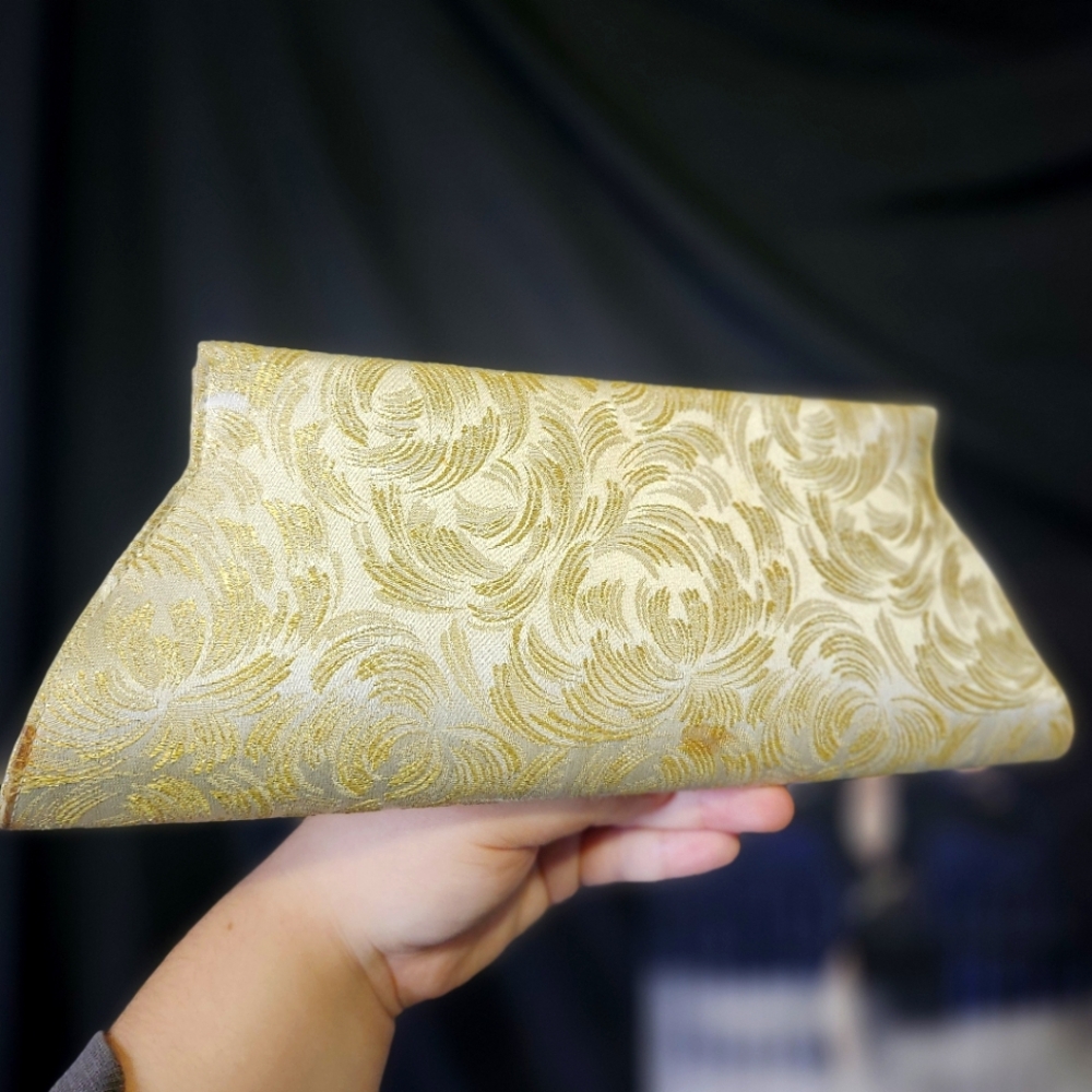 True Vintage Gold Clutch